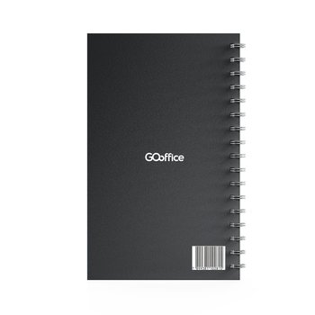 Caderno 1/4 Espiral Capa Flexível 140x220mm 48 folhas | Go Office