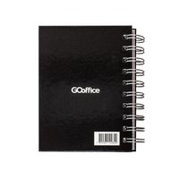Caderno 1/8 Espiral Capa Dura 100x140mm 80 folhas | Go Office