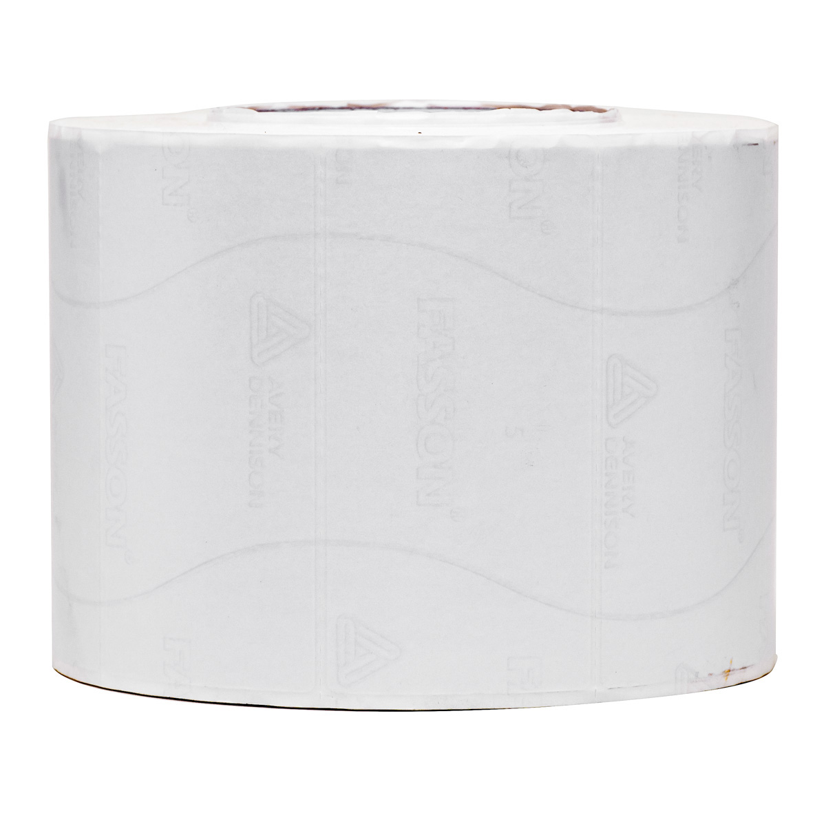 Etiqueta Couchê 100 x 50mm 1 coluna Branca Rolo 1500 unidades