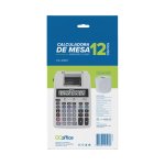 Calculadora de Mesa com Bobina 12 digitos | Go Office