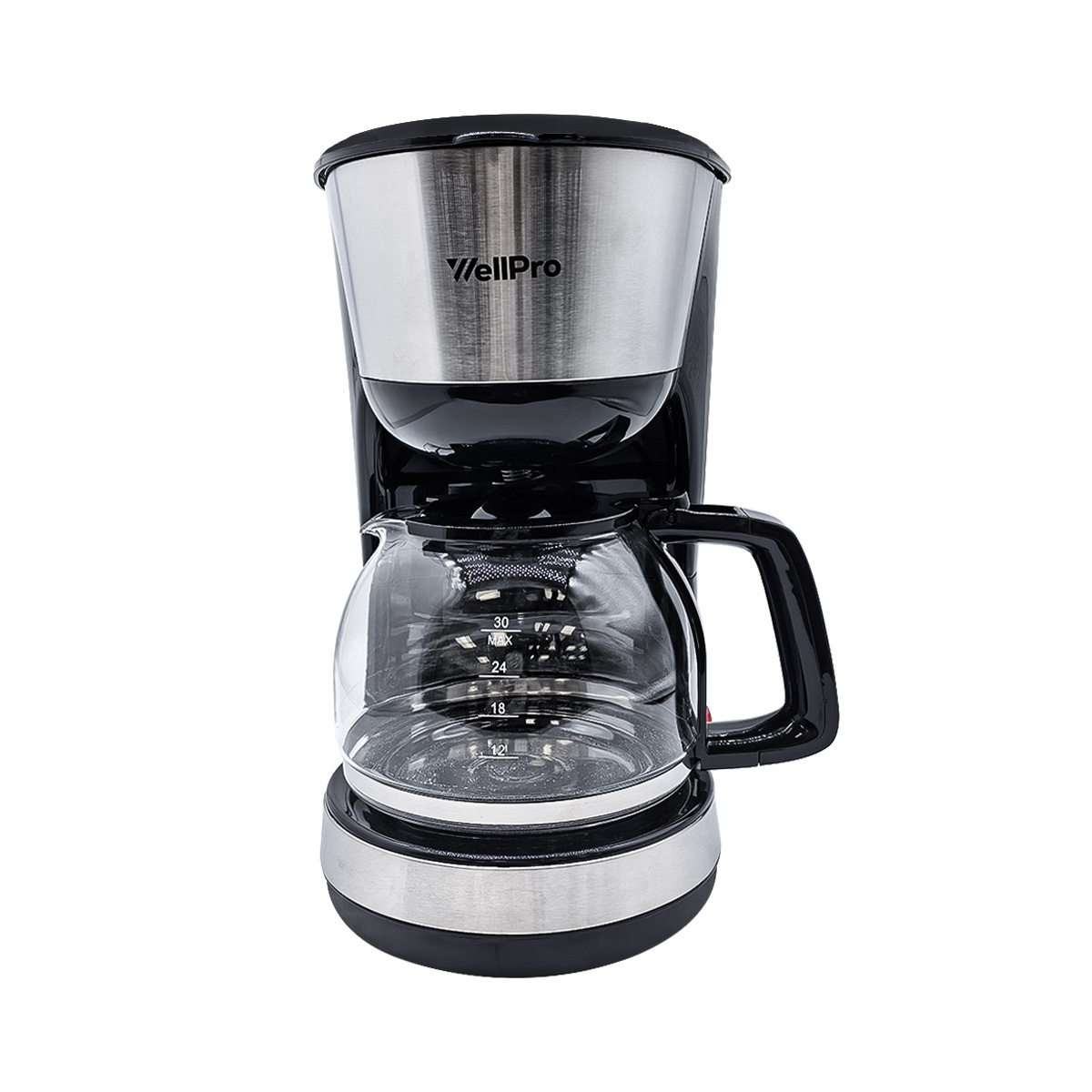Cafeteira 1,25L Jarra Vidro 127V | WellPro