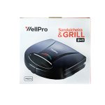 Sanduicheira WellPro Preta 127V