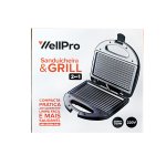 Sanduicheira WellPro Preta 220V