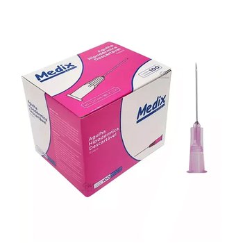 Agulha Hipodérmica 40 X 1,20mm Rosa CX 100UN