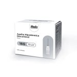 Agulha Hipodérmica 40 X 1,60mm Branco CX 100UN