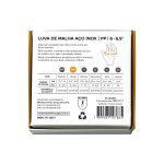 Luva Malha de Aço Inox PP | Go Safety