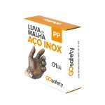 Luva Malha de Aço Inox PP | Go Safety