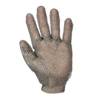 Luva Malha de Aço Inox P 7-7,5" | Go Safety