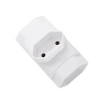 Pino Multiplicador Benjamin 3 Saidas 2P 10AH Branco
