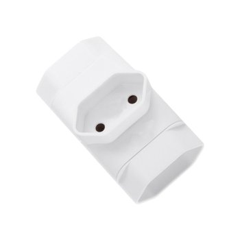 Pino Multiplicador Benjamin 3 Saidas 2P 10AH Branco
