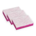 Esponja Sanitária com Fibra Branca 3 unidades | Scoth Brite 3M