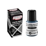 Tinta para Marcador de Quadro Branco Preta 20ml | BRW