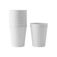 Copo de Papel 180 ml Branco 50 unidades