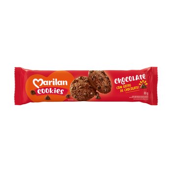 Biscoito Cookies Marilan Chocolate 80g