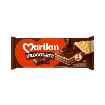 Biscoito Wafer Chocolate 115g | Marilan