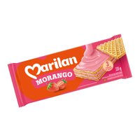 Biscoito Wafer Morango 115g | Marilan