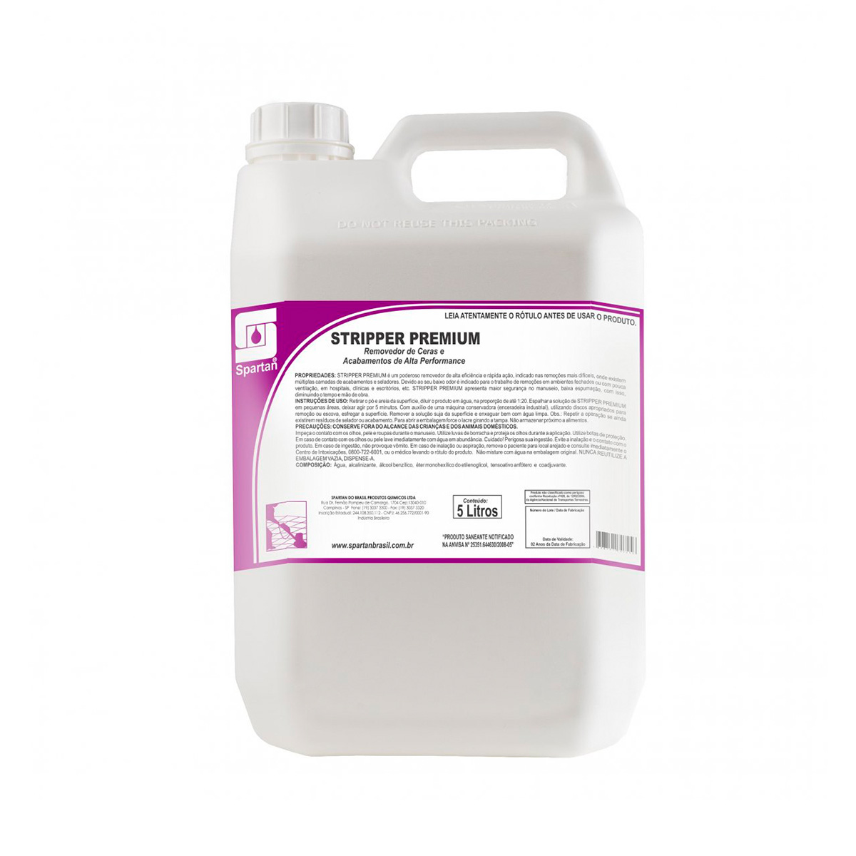 Removedor de Ceras Stripper Premium 5L | Spartan