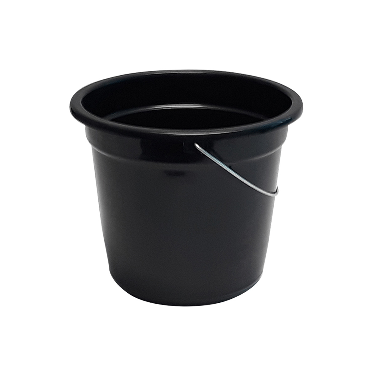 Balde Plástico Shangrila Preto 7L