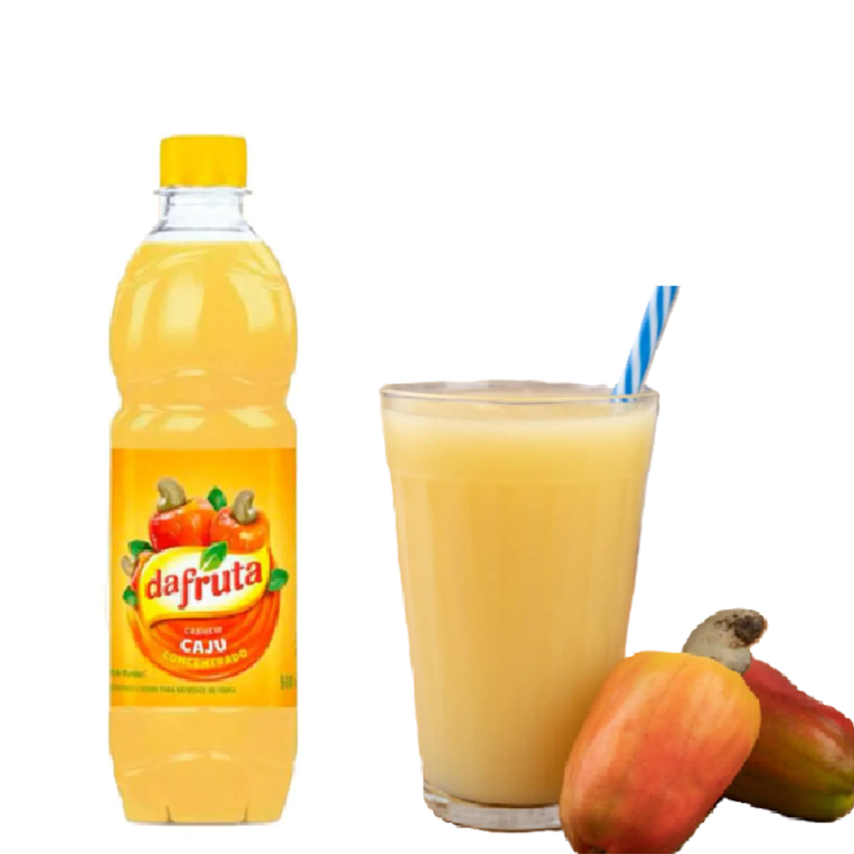 Suco de Caju Concentrado 500ml | Dafruta