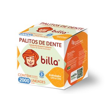Palito Dental Embalado 2000 unidades | Billa