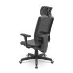 Cadeira Presidente Telada Encosto Regulável com Apoio Cabeça | Brizza