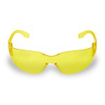 Óculos Proteção Kalipso Leopardo Antirisco Amarelo