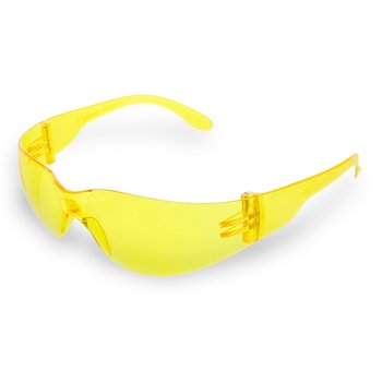 Óculos Proteção Kalipso Leopardo Antirisco Amarelo