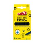 Giz de Cera Estaca Preto 12 unidades | Radex