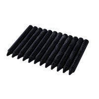 Giz de Cera Estaca Preto 12 unidades | Radex