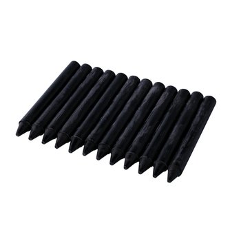 Giz de Cera Estaca Preto 12 unidades | Radex