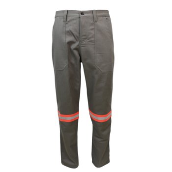 Calça NR10 Risco II Cinza Com Refletivo G