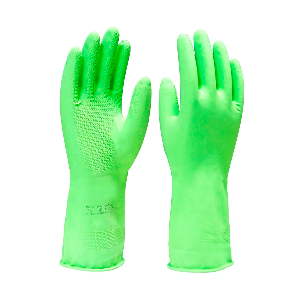 Luva Látex Verniz Silver Verde P | Imbat