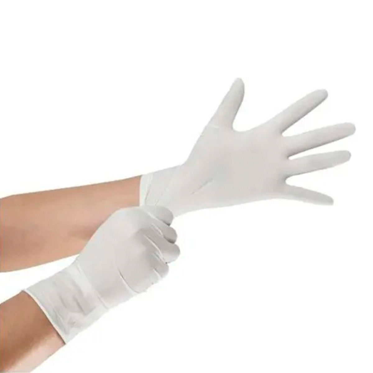 Luva Látex Descartável com Pó M CX 100UN | Medix