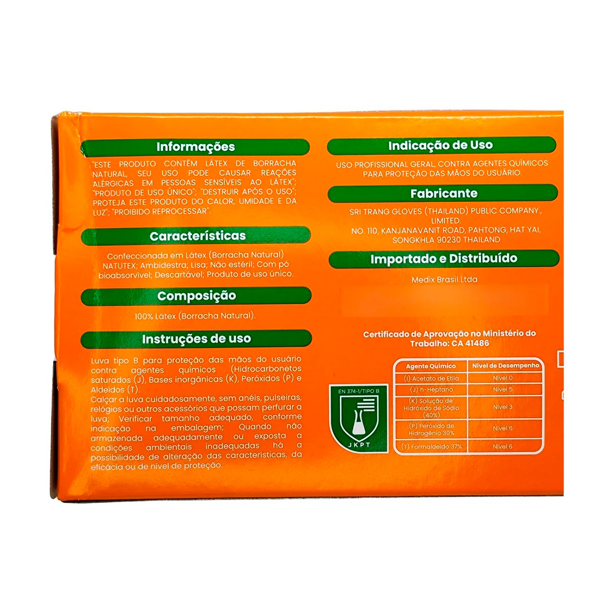 Luva Látex Descartável com Pó P CX 100UN | Medix