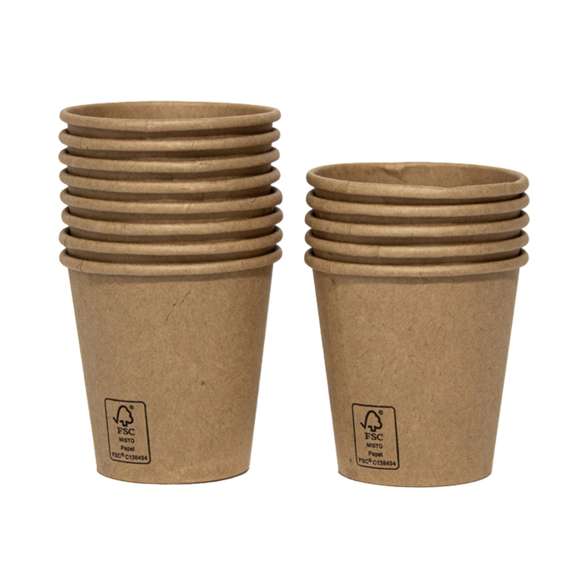 Copo Papel Kraft 80ml 50 unidades | Versaline