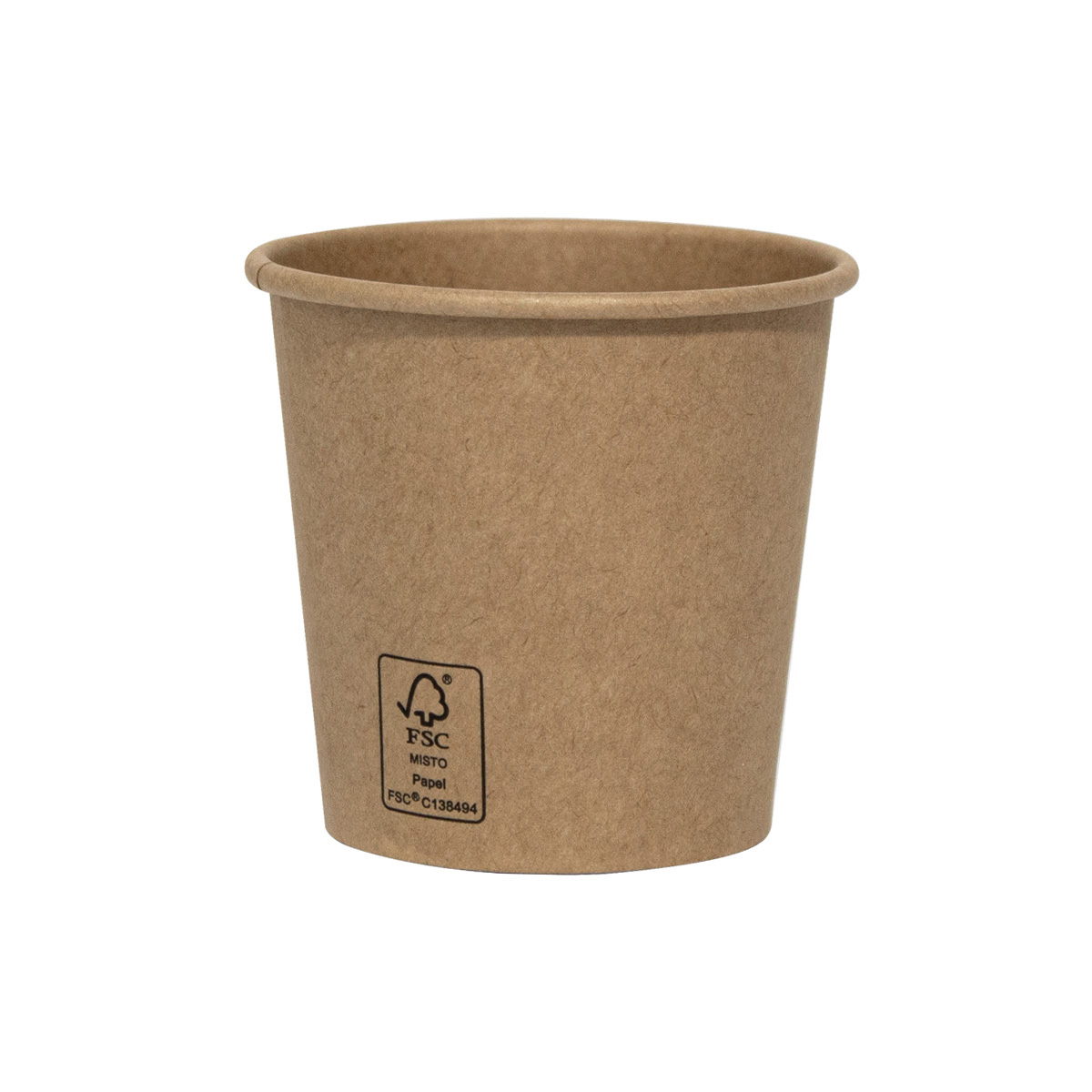 Copo Papel Kraft 120ml 50 unidades
