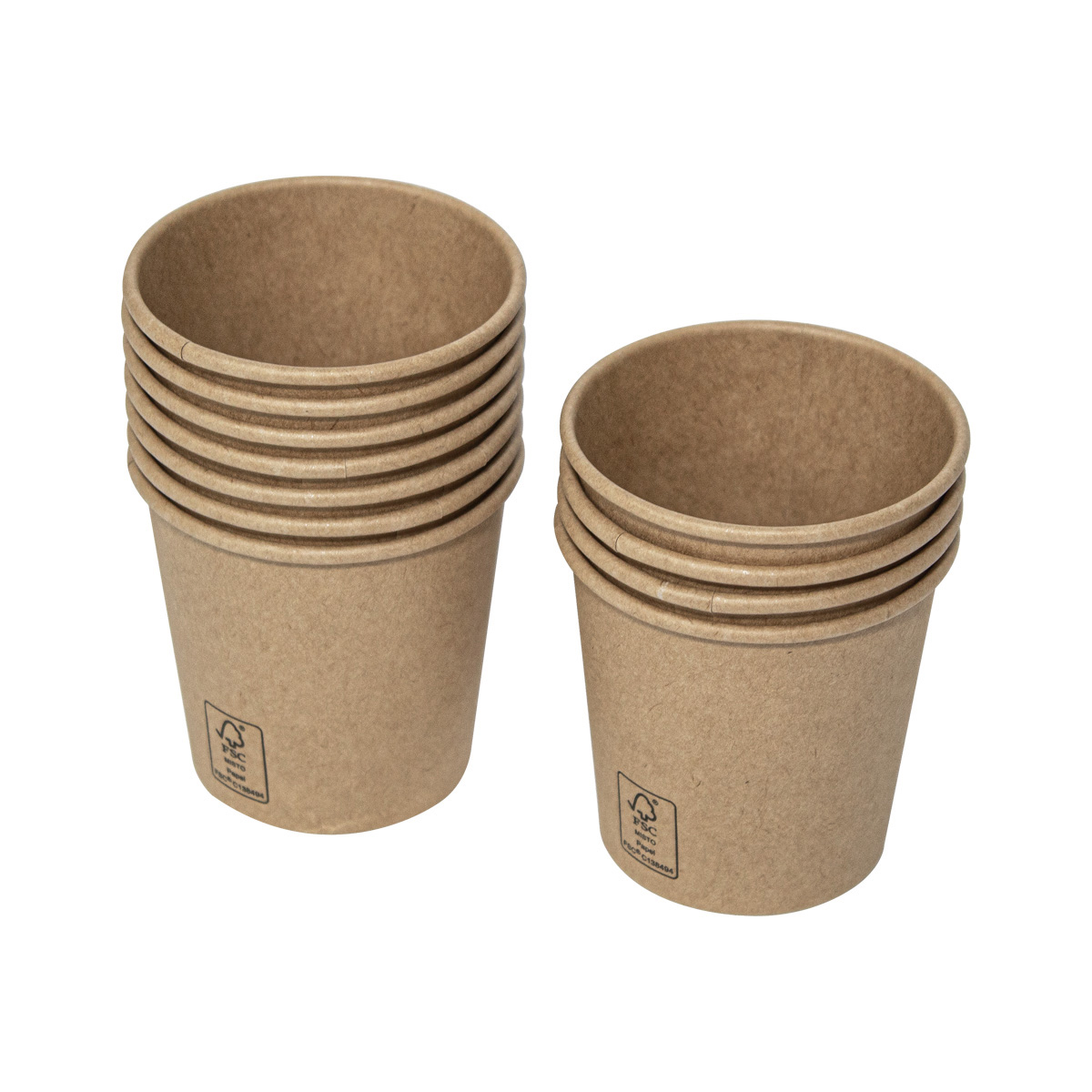 Copo Papel Kraft 120ml 50 unidades