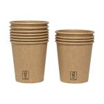 Copo Papel Kraft 210ml 50 unidades