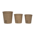 Copo Papel Kraft 210ml 50 unidades