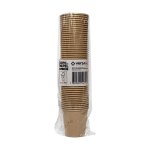 Copo Papel Kraft 210ml 50 unidades