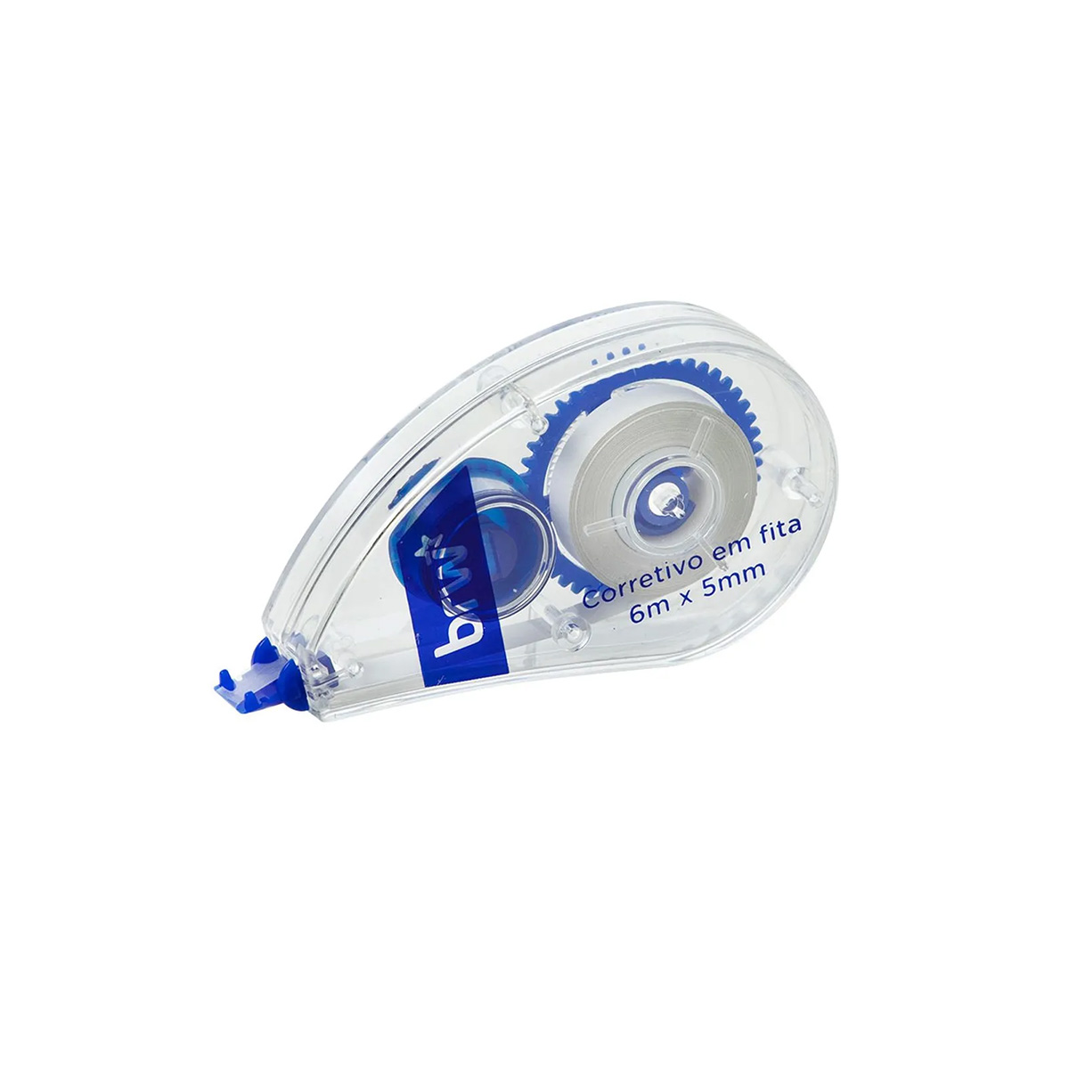 Fita Corretiva Branca CFT1002 5mm x 6M | BRW