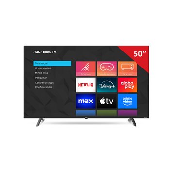 Smart TV 4K 50" AOC 50U7045 Roku