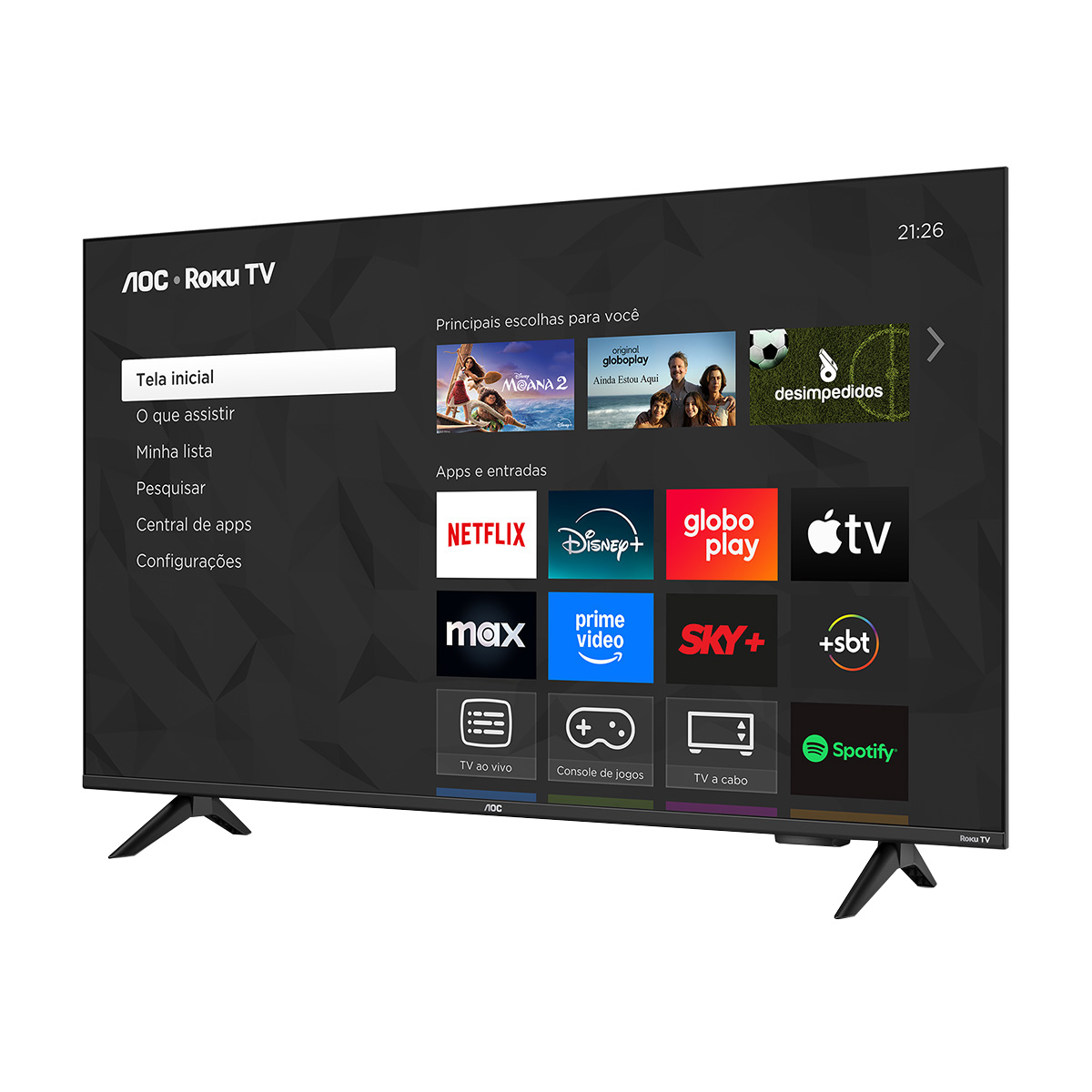 Smart TV 43 Full HD | AOC 43S5155 Roku