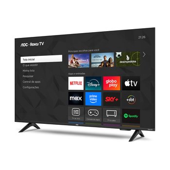 Smart TV 43" Full HD | AOC 43S5155 Roku