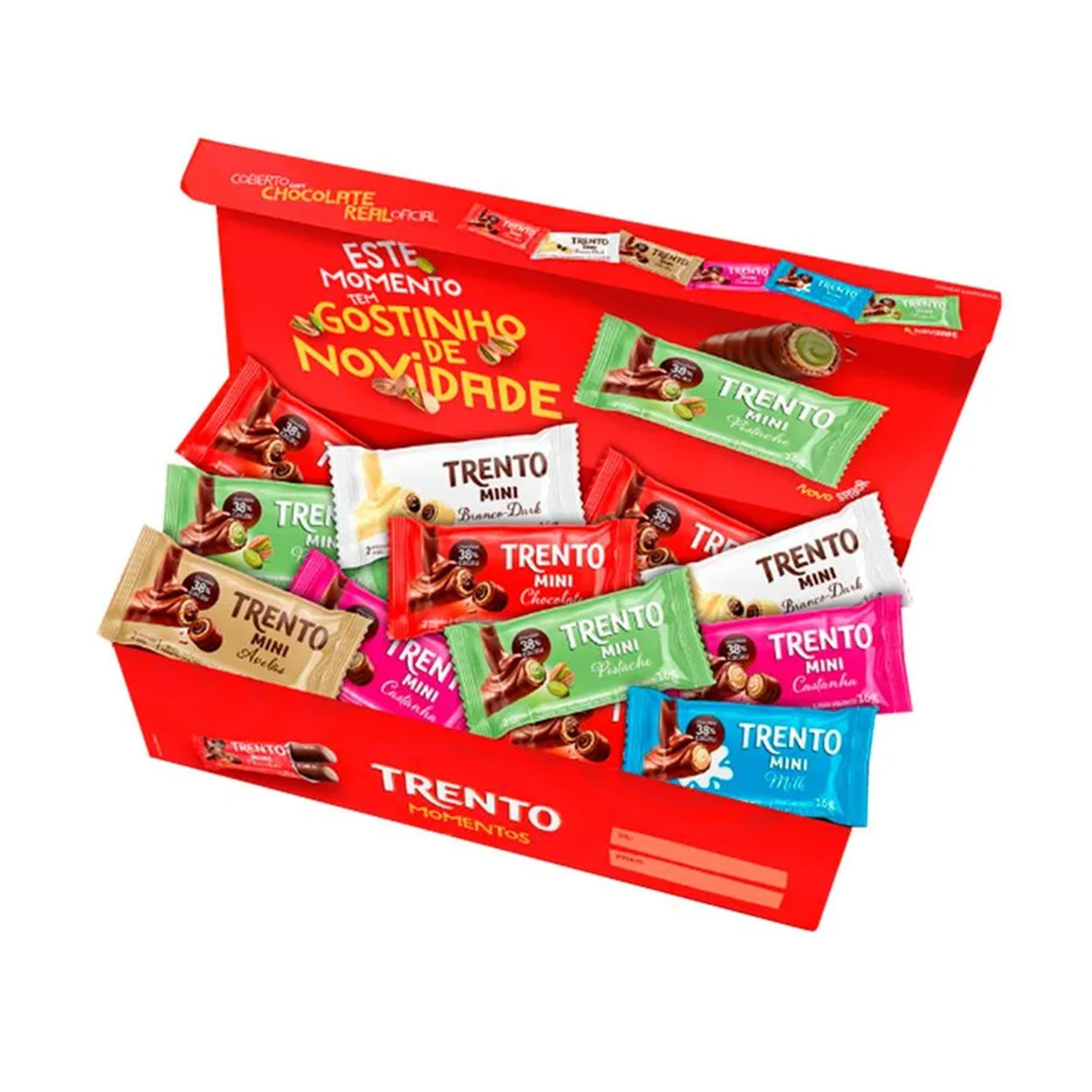 Caixa de Bombom Momentos Sortidos 168g | Trento