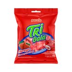 Bala Mastigável Morango PCT 100g | Tri Bala