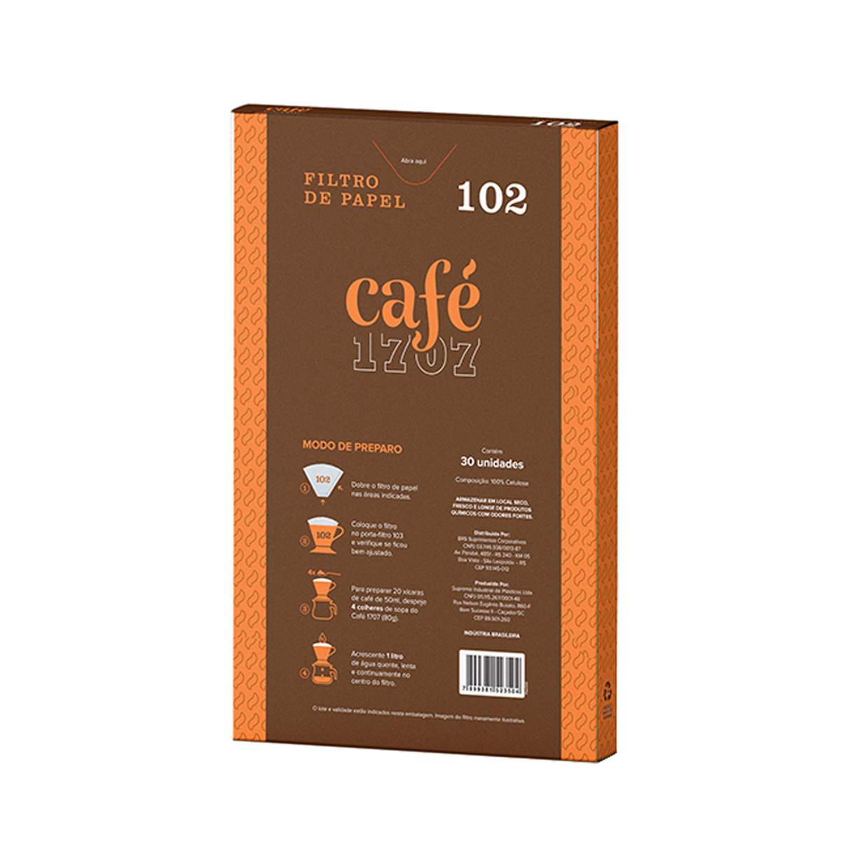 Filtro De Papel N°102 30UN | 1707