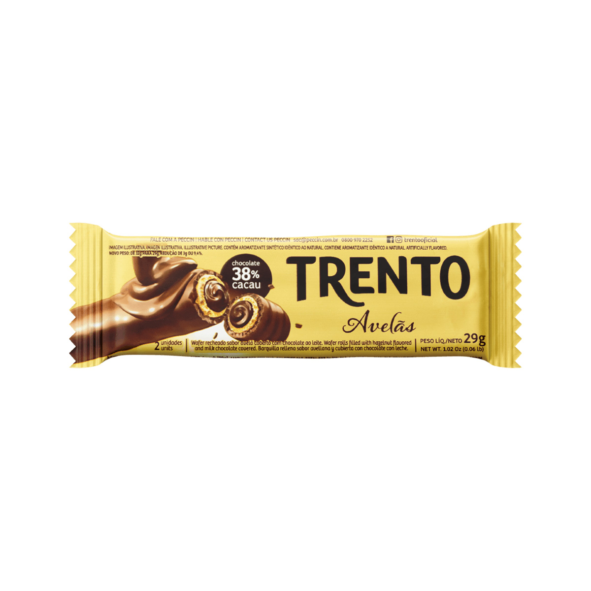 Wafer Trento Avelãs