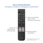 Smart TV 43" Full HD Philips Google TV 43PFG6910