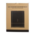 New Dispenser Black Papel Toalha Interforlhada | Softpaper